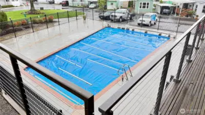 Enjoy the seasonal pool!