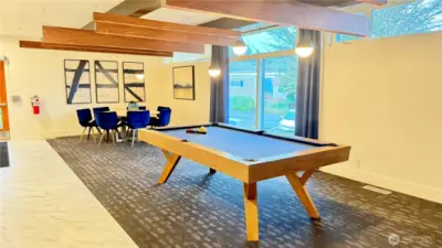 Billiards at the Clubhouse!