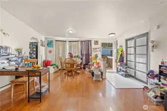View of Office, Dining Room, Entry and Tiled Entry.