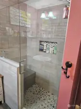 Master bath entry