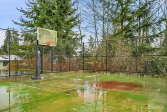 Community sports court.