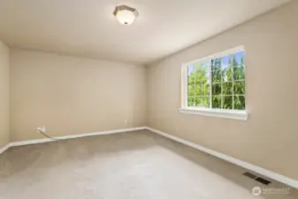 First bedroom of three upstairs.