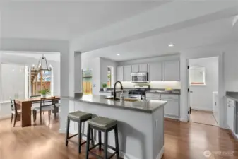 Kitchen and Dining Space
