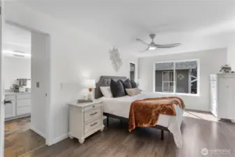 Primary Bedroom with Lots of Natural Light