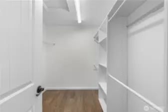 Walk-In Closet off Primary Bath