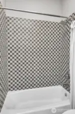 Beautiful tile bath
