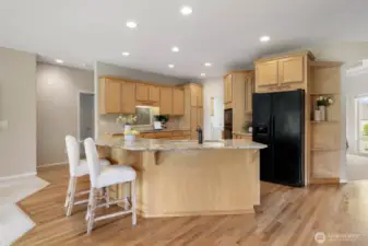 Breakfast bar