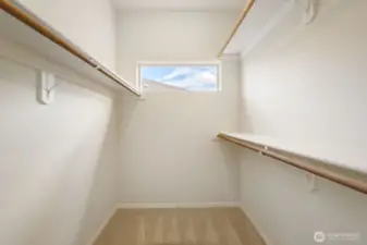 1 of 2 large closets