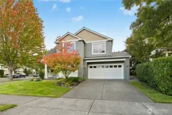 Lovely large corner lot with lots of privacy