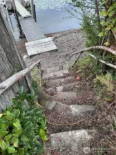 Current access to the lake