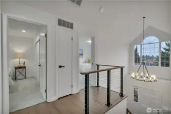 Two additional upper bedrooms.