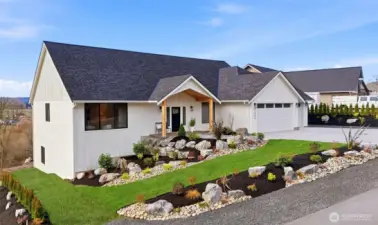 Private 1.4-acre estate in gated community.