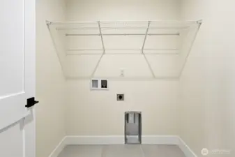 Laundry room.