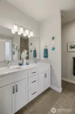 Master Bath with Double Vanity