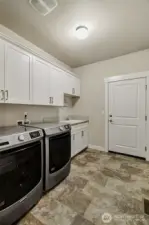 Laundry and Garage Entry