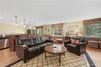 What a great gathering space. Seahawks or Mariners?