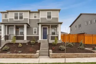 Low Maintenance Front yard and great curb appeal!