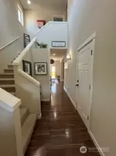 Hallway leading to second floor