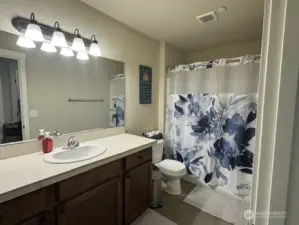 Upstairs full bath