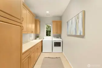 main floor laundry