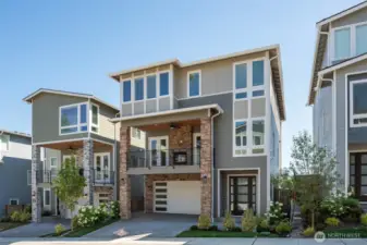 Example of the Fuji floor plan to be located at 7545 S 129th Place.