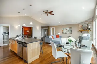 Single level living is ideal!