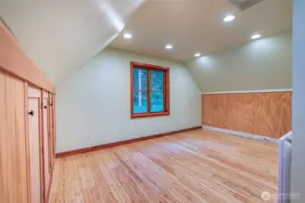 Second upstairs space.