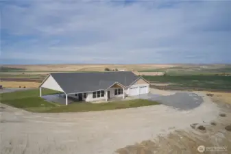 Aerial View looking NW