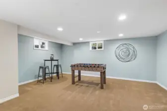 Plenty of room for your pool table!