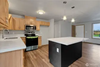 Kitchen with all new applicances