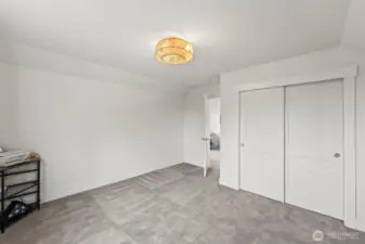 Bedroom #2 upstairs with double closet