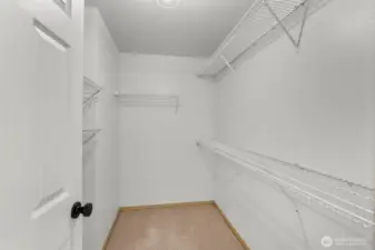 Primary Walk-in Closet