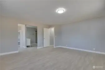 Large master bedroom.