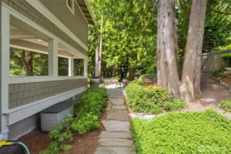 Flagstone Walkways Throughout