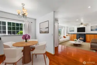 Open floor plan