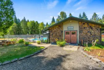 Community park, waterfront, pool located at 7540 Lakeside St SW