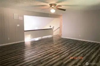 Spacious upstairs loft.