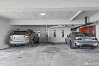 One assigned parking spot next to elevator with easy access to the unit!