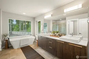 Primary Bath with Soaking Tub