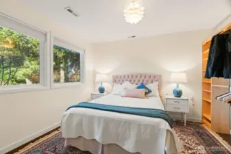 Lower level bedroom.