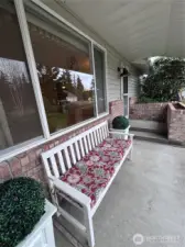 Sunny Covered Front Entryway