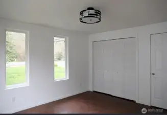 Spacious light filled second bedroom