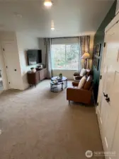 Bonus loft of model home. Finishes and features may vary.