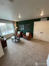 Bonus loft of model home. Finishes and features may vary.