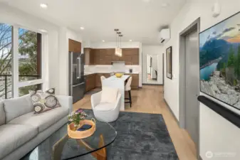 Clean lines and high-end finishes throughout.