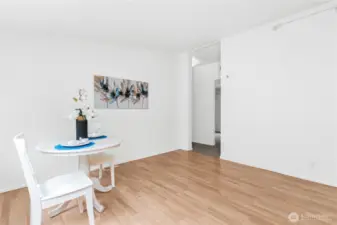 This could be the eating area off kitchen or can be set up however it best meets buyer's needs.