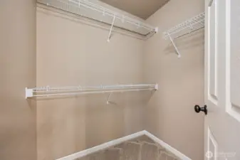 Primary Walk in closet