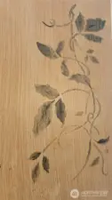 This was also applied to the lovely cabinetry.