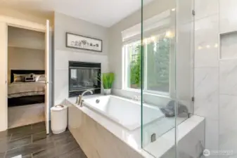 Primary bathroom suite