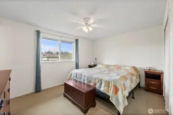 Primary Bedroom with Ceiling Fan